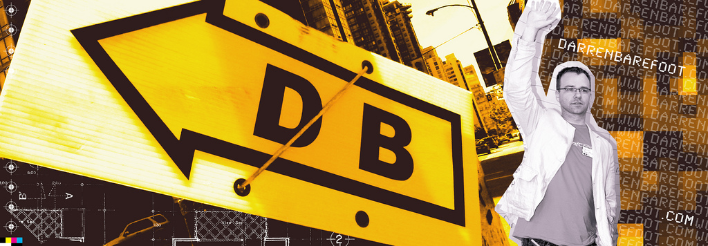 Old masthead for DB.com